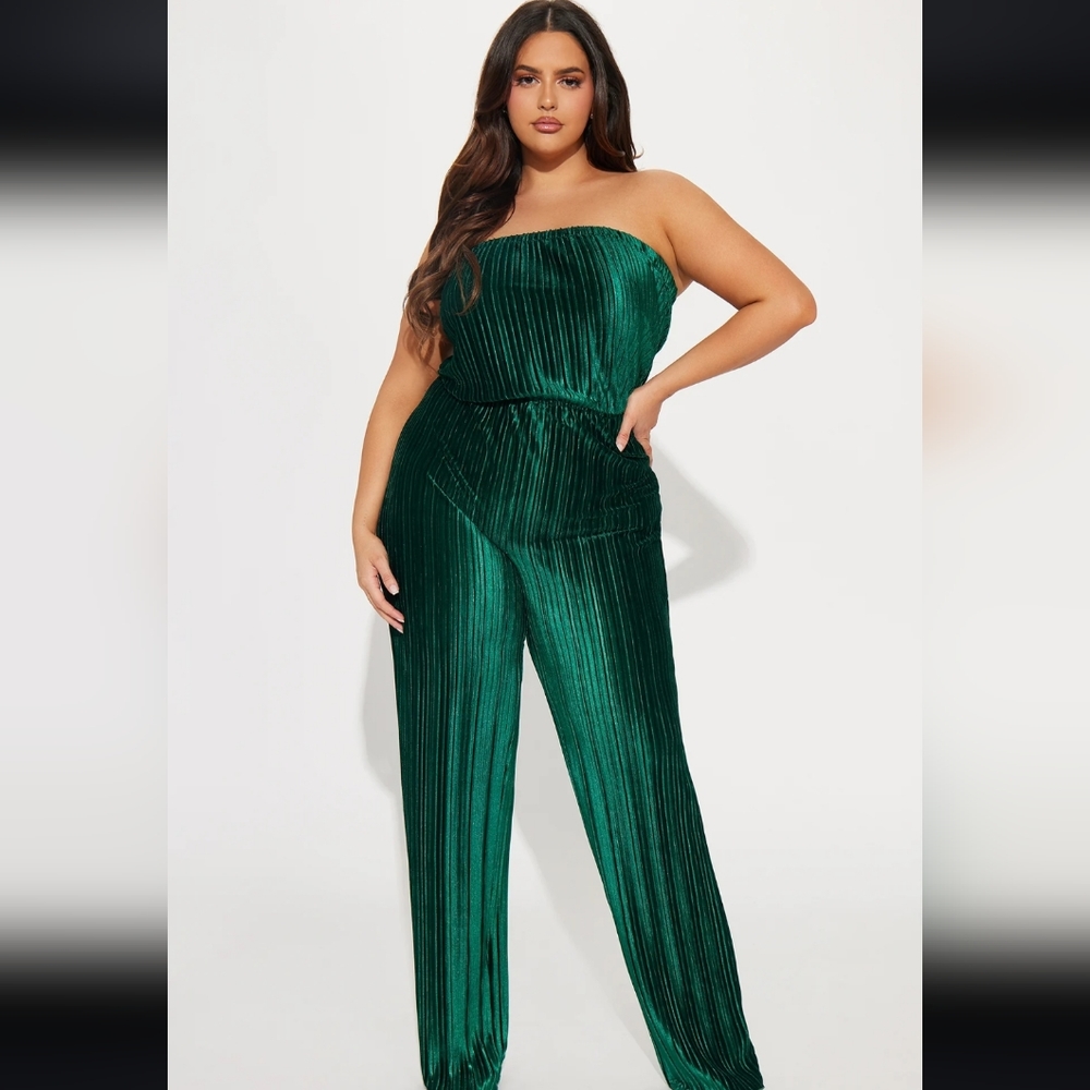 Fashion Nova velvet jumpsuit